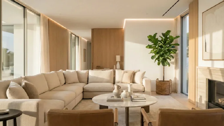 تقرير شامل عن هندسة الديكور والتصميم الداخلي: الأسس العلمية الحديثة، والتحسين الرقمي